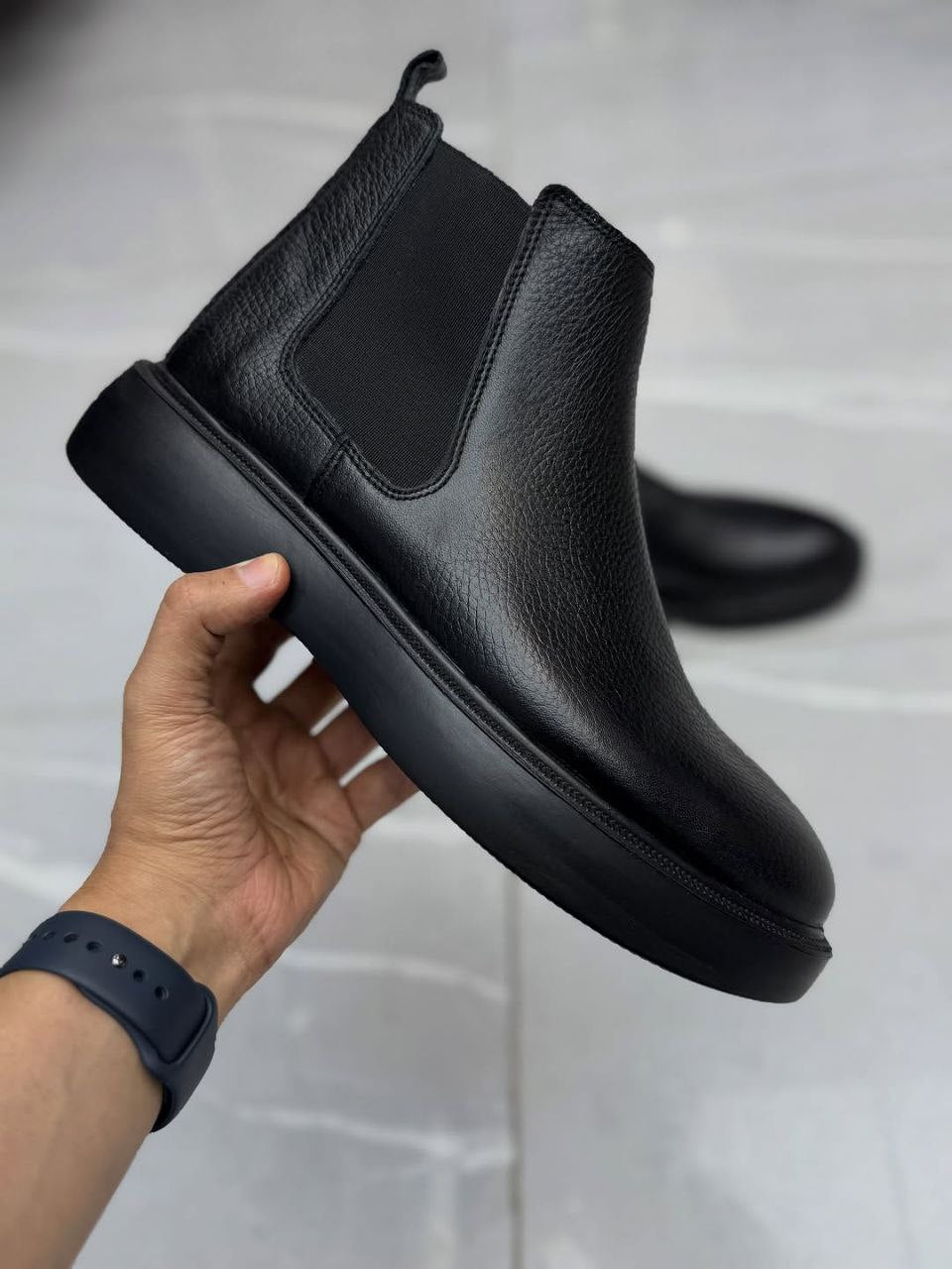 Chelsea Boot en cuir véritable