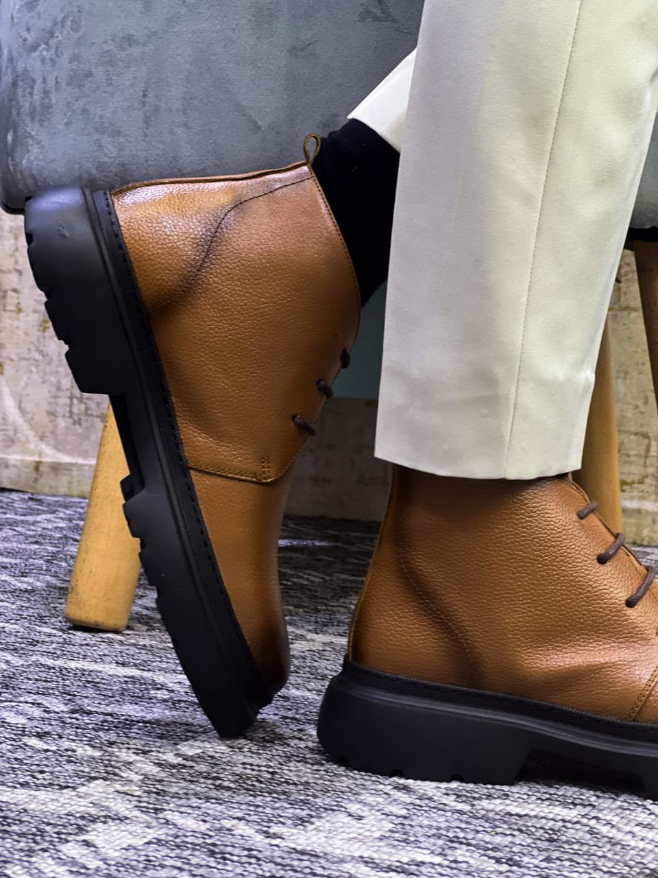 Chaussures en cuir 100% ✅